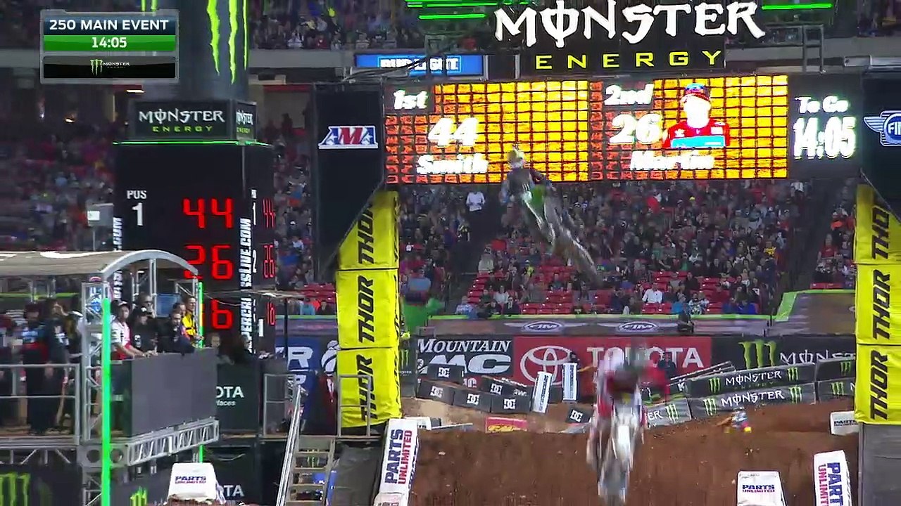 AMA Supercross 2017 Rd 8 Atlanta - 250 EAST Main Event HD 720p (Monster Energy SX, round 2 for 250 WEST, Georgia)