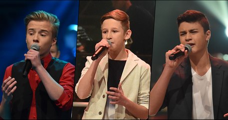Iggi, Ruben, Leon - "Castle On The Hill" | Battles | The Voice Kids Germany 2017