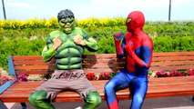 Spiderman vs Joker vs Hulk - Spiderman Loses His Head! - Becomes Invisible - Funny Superhe