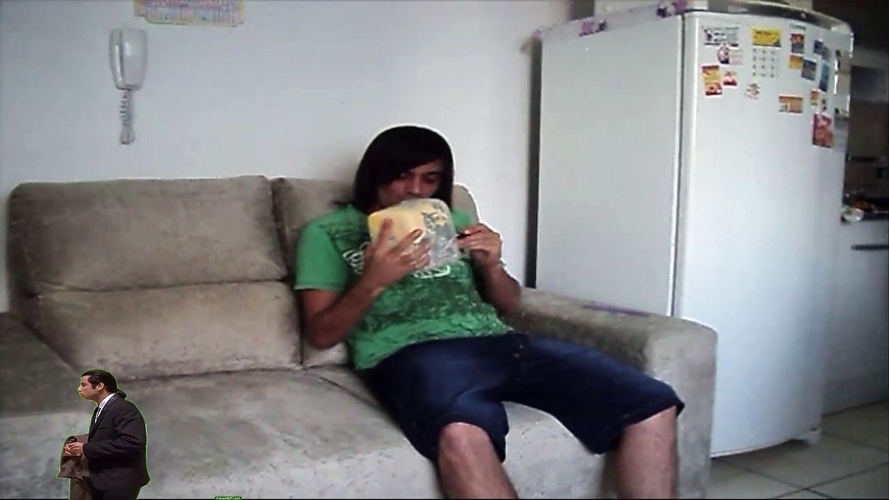 Deliciando um belo sorvete