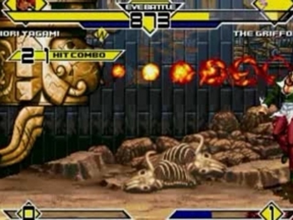 MUGEN Iori and Flizz edited