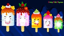 Ice Cream Cartoon Finger Family Nursery Rhyme | Daddy Finger Family | Children Rhyme HD