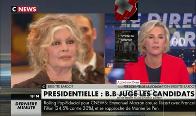 Interview de Brigitte Bardot par Laurence Ferrari sur C news mars 2017