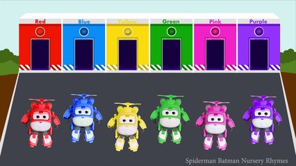 Super Wings Colors For Children To Learn | Learning Colours for Kids with Super Wings