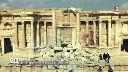 Syrie : la cité antique de Palmyre défigurée par la guerre