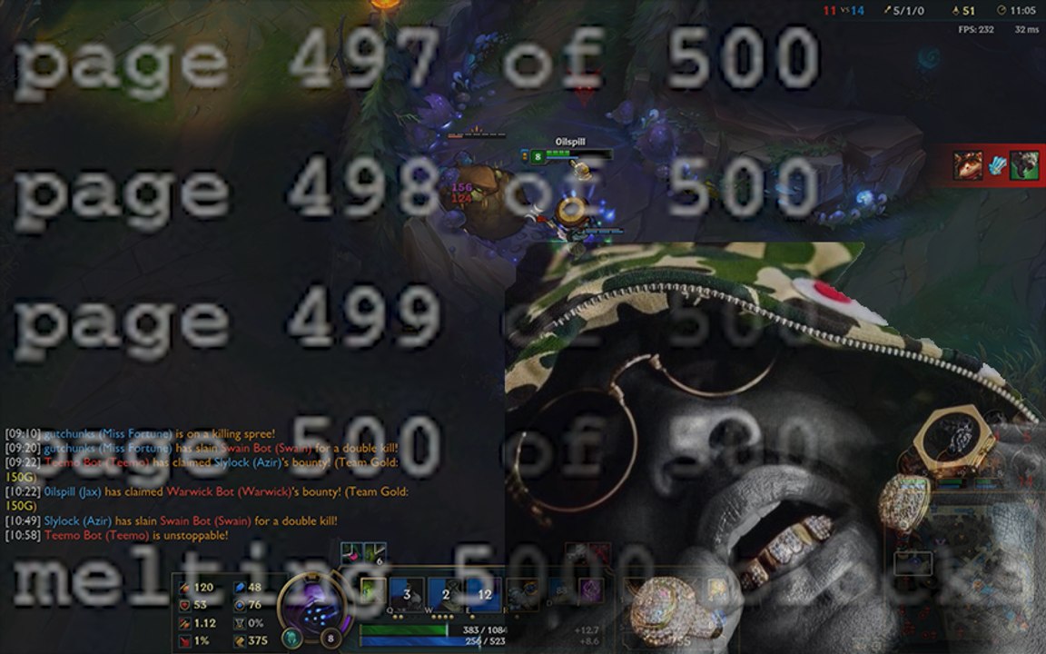 2017 03 05 Jax Top Bots & vesta scrape