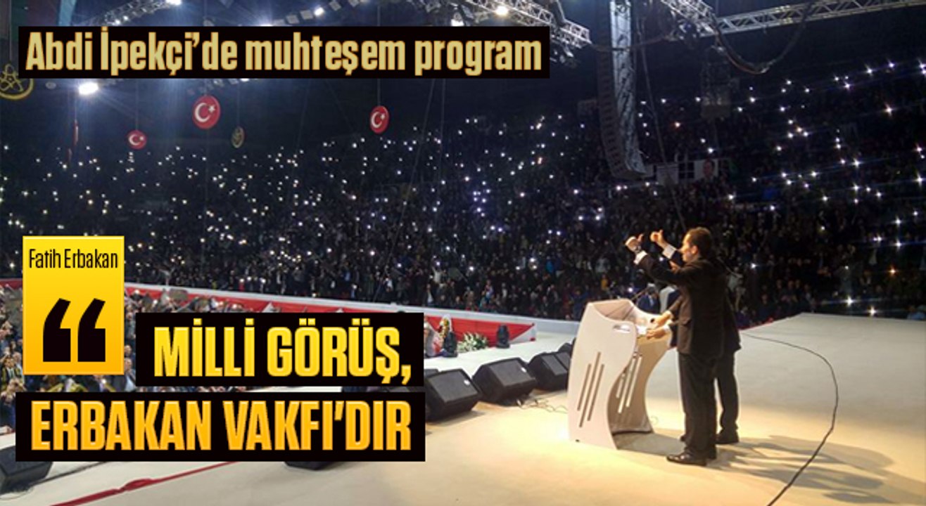 Erbakan Vakfı-6. Erbakan'ı Anma Programı Abdi İpekçi 4 Mart 2017