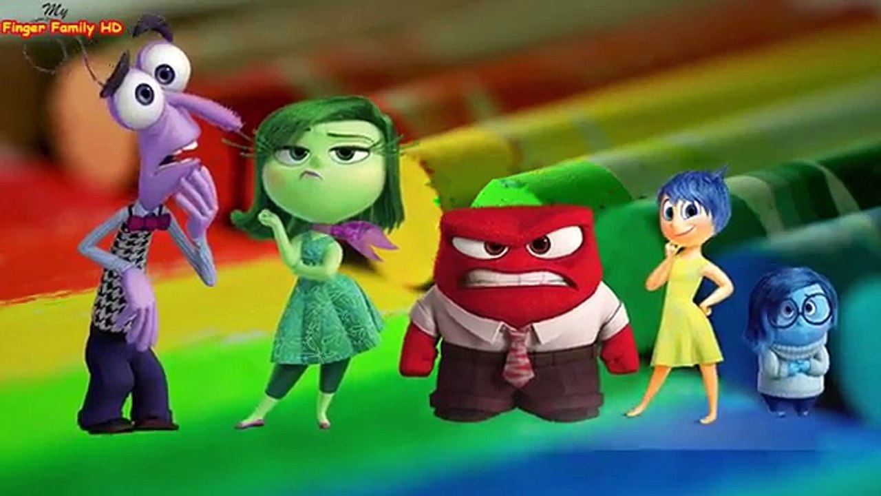 Inside Out Drawing Finger Family Songs - Daddy Finger Family Nursery Rhymes For Children