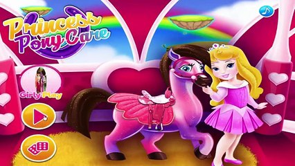 Rapunzel Pony Care - Disney Princess Rapunzel Pony Care Game for Kids