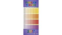 [eBook PDF] Regenbogen 2017 - A&I Familienplaner mit 5 Spalten, Familienkalender - 19,5 x 45 cm