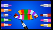 Learn Colors with Color Lipstick | Colours to Kids Children Toddlers Baby | Learning Video for kids
