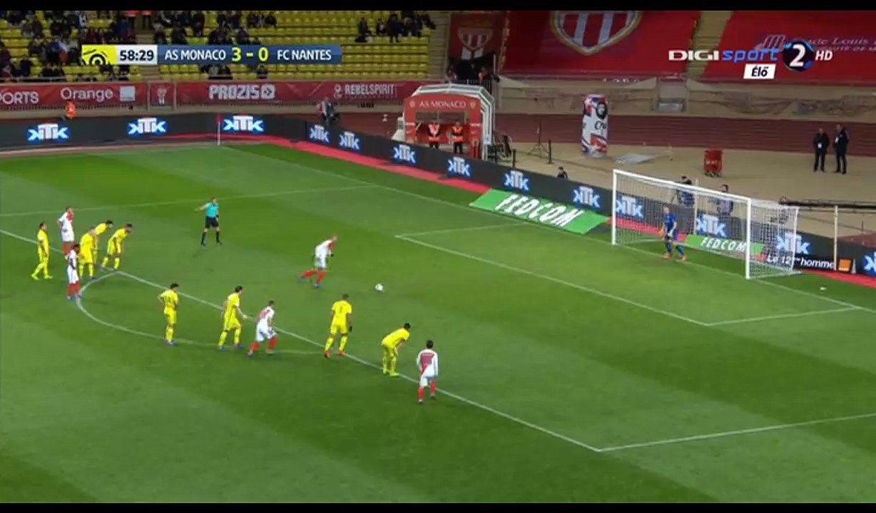 Fabinho Goal HD - Monaco 4-0 Nantes - 05.03.2017