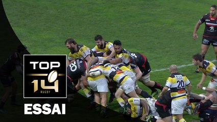 TOP 14 ‐ Essai Pierre AGUILLON (SR) – Toulouse-La Rochelle– J19 – Saison 2016/2017