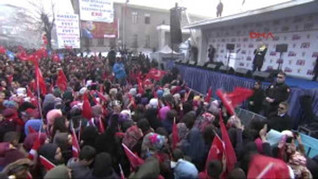 Muş - Başbakan Yıldırım, Muş Mitinginde Konuştu 3