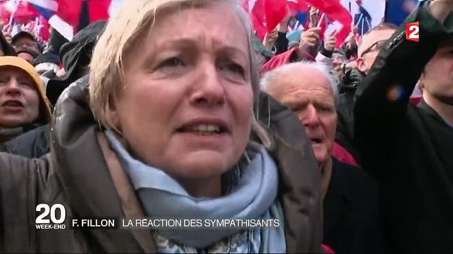 Rassemblement pour François Fillon au Trocadéro : la réaction de ses sympathisants