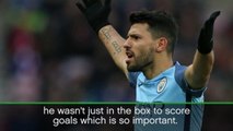 Aguero's all round game 'awesome' - Guardiola