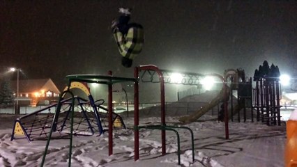 Parkour and FreeRunning 2K17 in winter