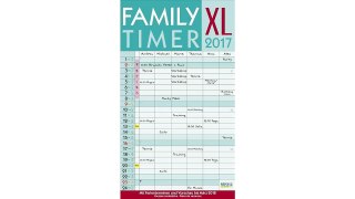 [PDF Download] XL Family Timer 2017: Familientimer mit Ferienterminen und Vorschau bis März 2018