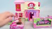 Hello Kitty Cars Play Doh Toy Surprise Tayo The Little Bus Garage Learn Colors Numbers