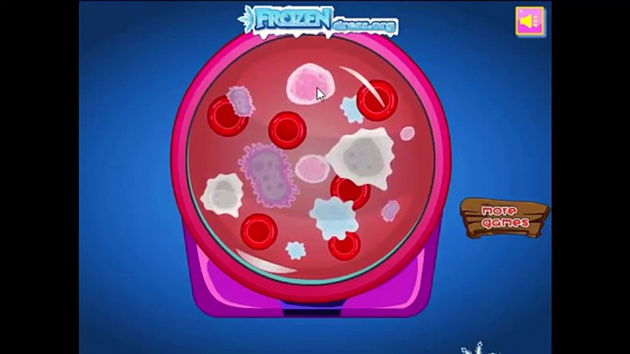 ❤ Congelado Princesa Elsa Estómago doctor juego de Cirugía de vídeo juegos para los niños