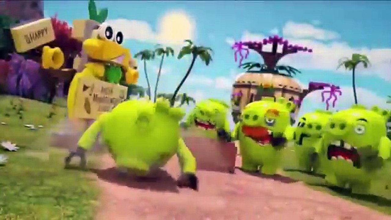 LEGO Angry Birds - Piggy Pirate Ship & Pig City Teardown King Pigs Castle - 75825 & 75824