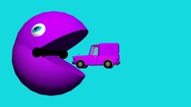 Pacman Colors Car for Kids Baby Toddlers | Teach Colours With Funny Pacman Cartoons Little Baby Play
