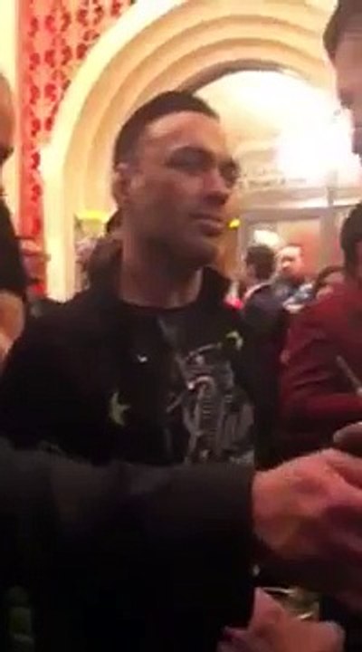 Michael Bisping & Eddie Bravo Altercation After The MMA Awards