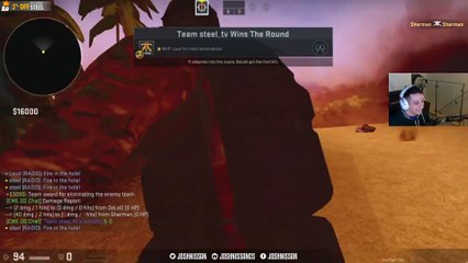 CSGO: Steel's really good at throwing