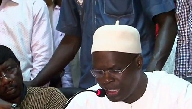 Khalifa Sall A Macky Sall de fair régner la paix ou d'engager la paix et quelqu soit l'option prise je lui ferais face