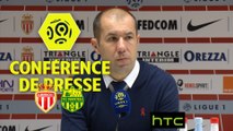 Conférence de presse AS Monaco - FC Nantes (4-0) : Leonardo JARDIM (ASM) - Sergio CONCEICAO (FCN) Ligue 1 / 2016-17