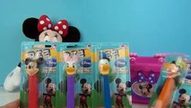 Mickey mouse clubhouse pez dispensers disney with minnie, goofy candy bonanza surprises fo