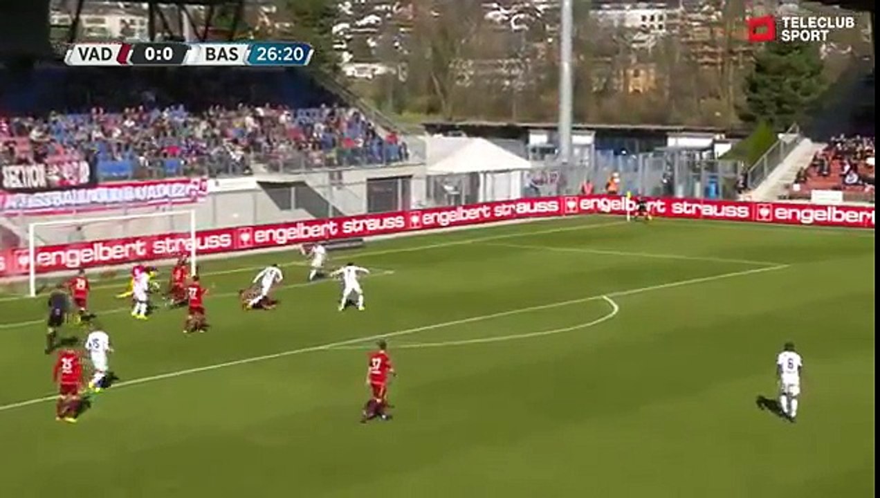 FC Vaduz 0:1 FC Basel  (Swiss Super League 5 March 2017)