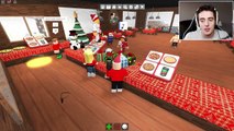 Roblox на Рождество работаю в пиццерии ролевая игра | игры RADIOJH и MICROGUARDIAN