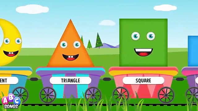 Bob The Train - Learn Shapes Song With Bob | Shapes Song | Adventure with Shapes