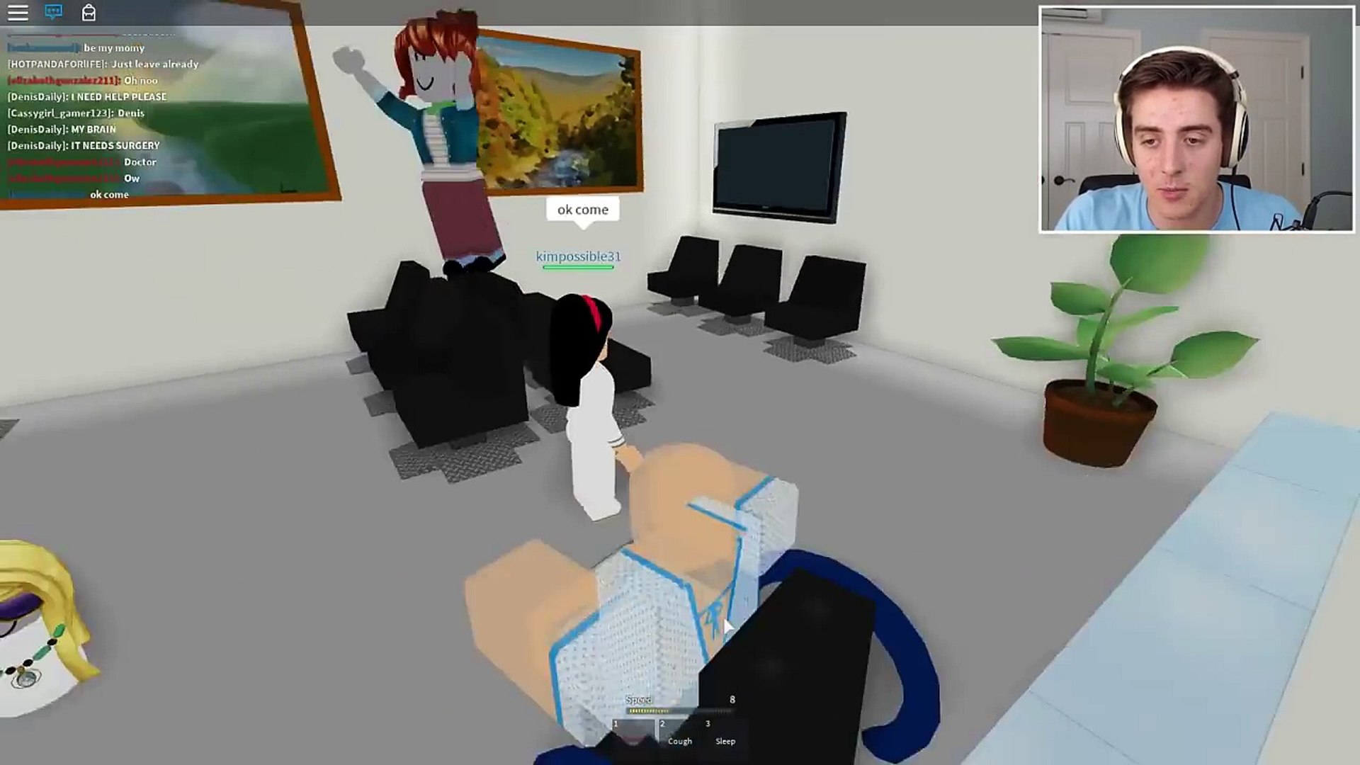 Roblox Brain Surgery Meep City Hospital Roleplay Gamer Chad Plays Video Dailymotion - denis daily roblox meep city