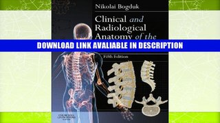 eBook Free Clinical and Radiological Anatomy of the Lumbar Spine, 5e Free Online