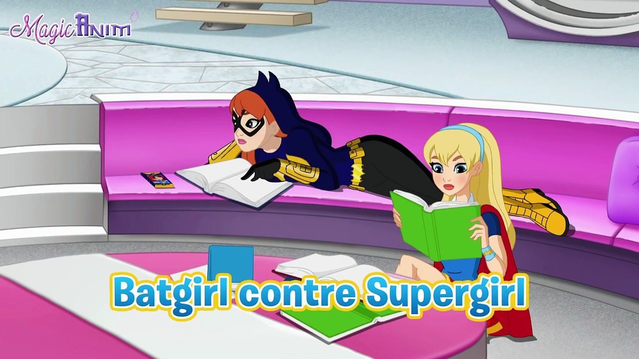 DC Super Hero Girls S2.E3 : Batgirl VS Supergirl [RU.HD] Abrimos cajitas feliz Mc Донал
