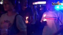 Hundreds hold candlelight vigil for missing pastor