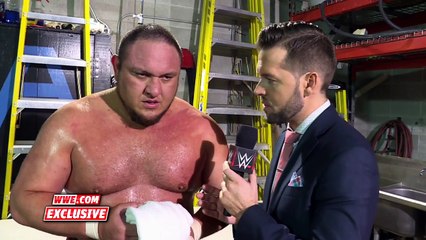 Samoa Joe intends to prove he's in WWE to hurt people  WWE Fastlane Exclusive, March 5, 2017