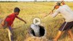 Wow! Two Boys Catch Biggest Snake In The Hole By Digging - How to Dig & Catch Big  Snake In Cambodia