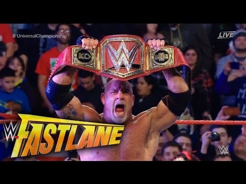Goldberg vs. Kevin Owens Full Match - WWE Fastlane 2017