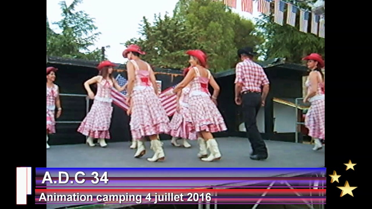 Country & Line - 4 juillet 2016 - Agde animation camping