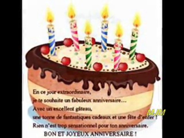 Joyeux Anniversaire Fabienne Passe Une Bonne Journee Bisous Video Dailymotion