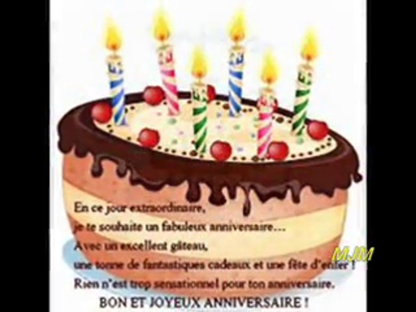 Joyeux Anniversaire Fabienne Passe Une Bonne Journee Bisous Video Dailymotion