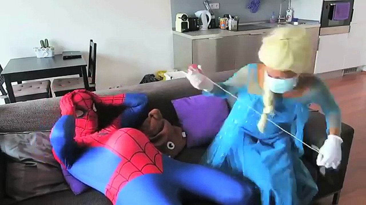 PREGNANT SPIDERMAN vs FROZEN ELSA & SPIDERBABY! Doctor & Joker! Fun Superheroes