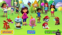 Dora the Explorer Bubble Guppies and Team Umizoomi Party Racers Nick Jr Batman Gaming