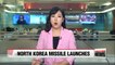 N. Korea fires four ballistic missiles into East Sea: S. Korean military