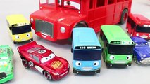 Disney Cars Tayo the Little Bus English Learn Numbers Colors Toy Surprise Toys YouTube