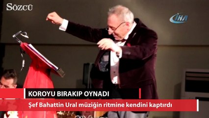 Koroyu bırakıp oynamaya başladı