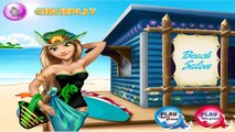 Princess Beach Day Rapunzel and Ariel Games Dress Up for kids Girls